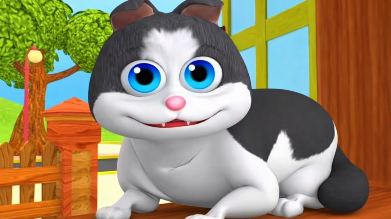✨ Meow Meow Billi Karti Meow Meow 🐱🎶 | Cute Hindi Kids Song ✨#new 