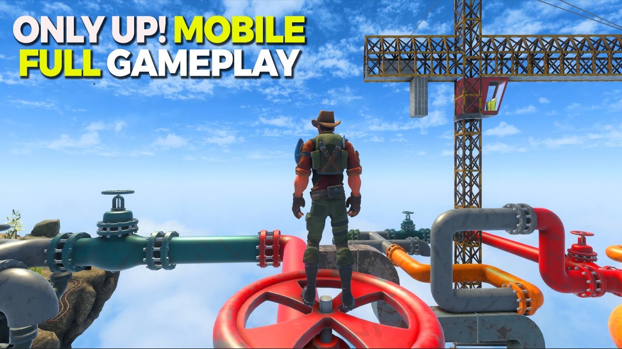 Going Up! 3D Parkour Adventure Full Gameplay ( by ABI Global )