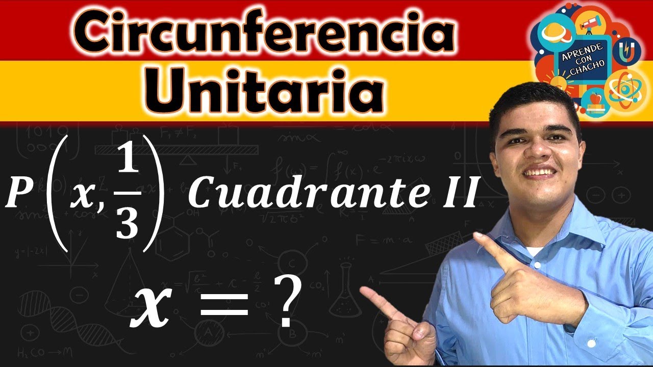 Circunferencia unitaria | Encontrar la coordenada faltante del punto P en la circunferencia unitaria