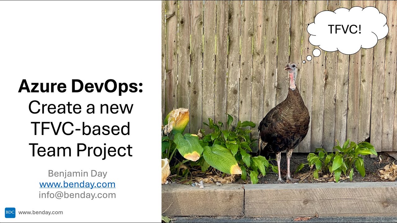 Демонстрация: создание командного проекта Azure DevOps с помощью TFVC (Team Foundation Version Co...