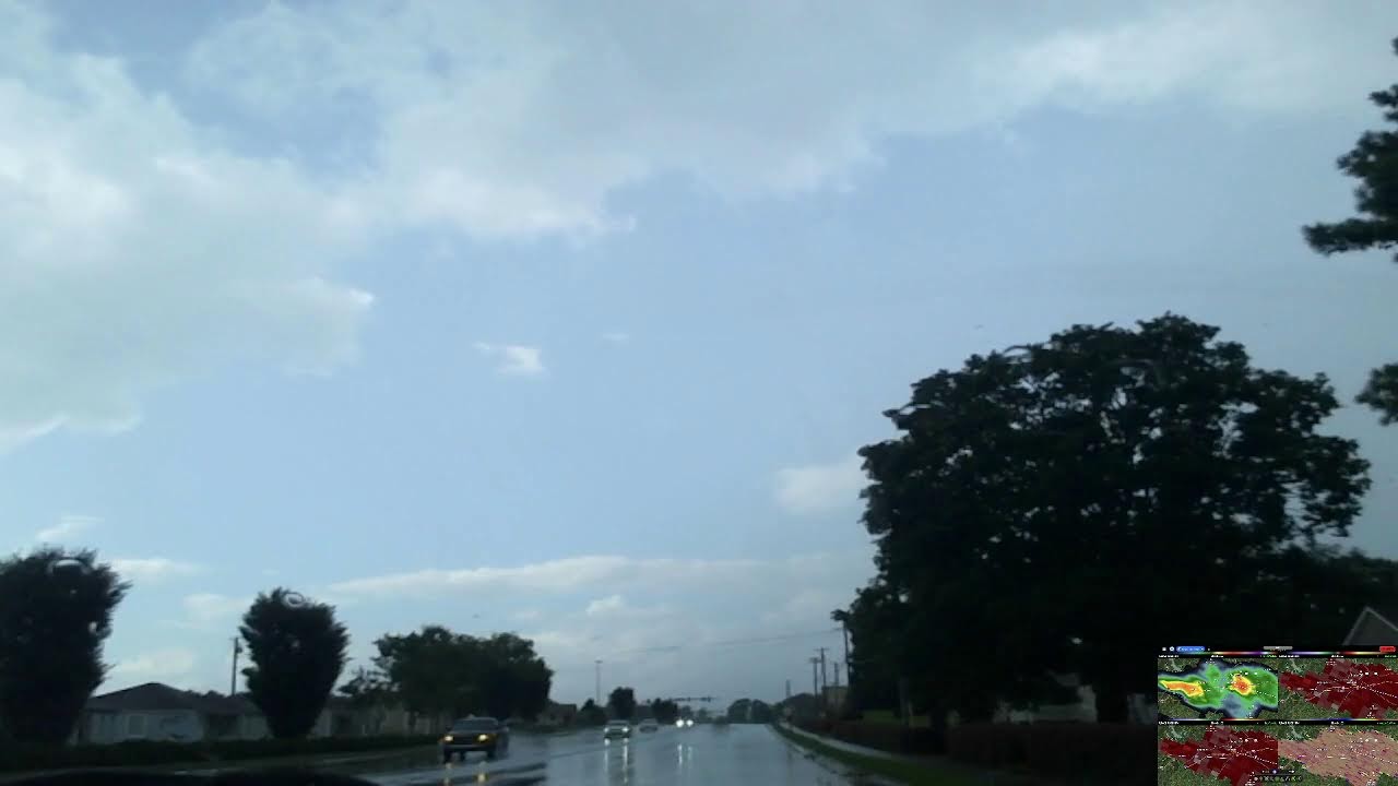 Storm Chasing in North Carolina- Storm  2 POV