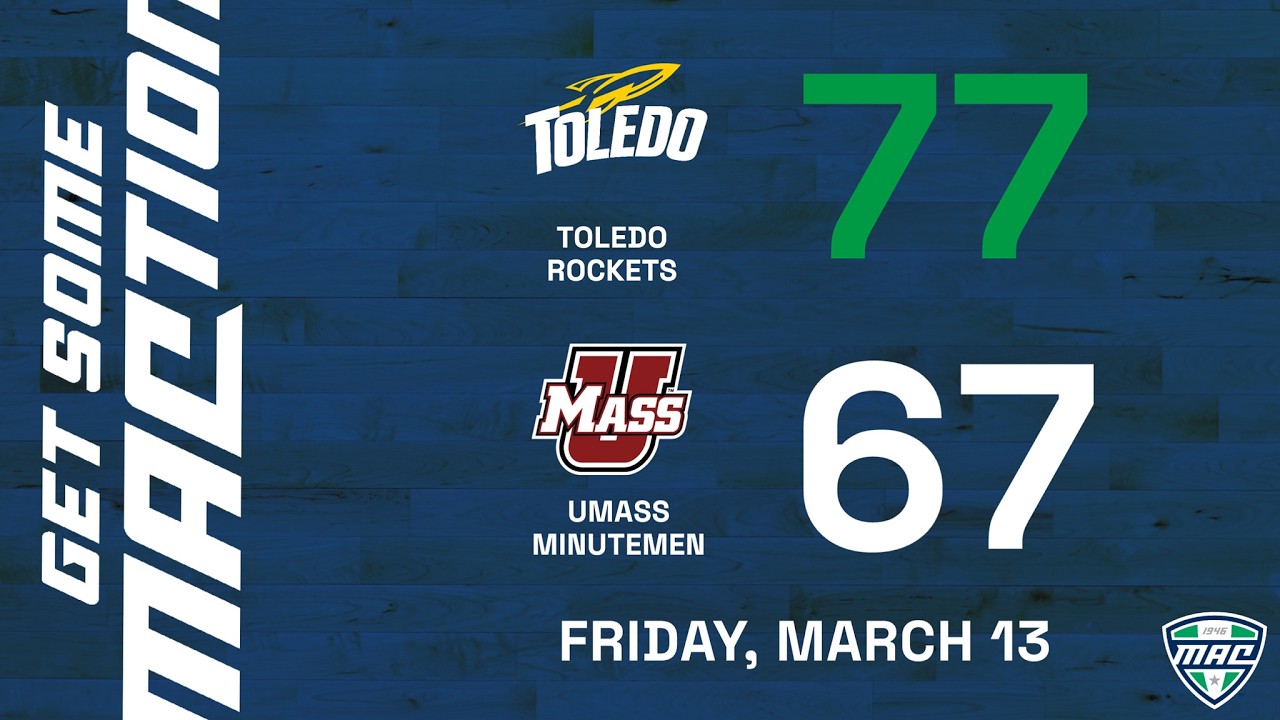 MBB Condensed Game: No. 4 Toledo 77, No. 8 UMass 67