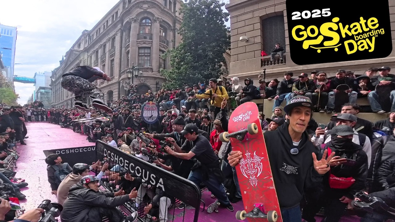 épico GO SKATE DAY 2025 ⭐ CHILE | la mejor de Latinoamérica