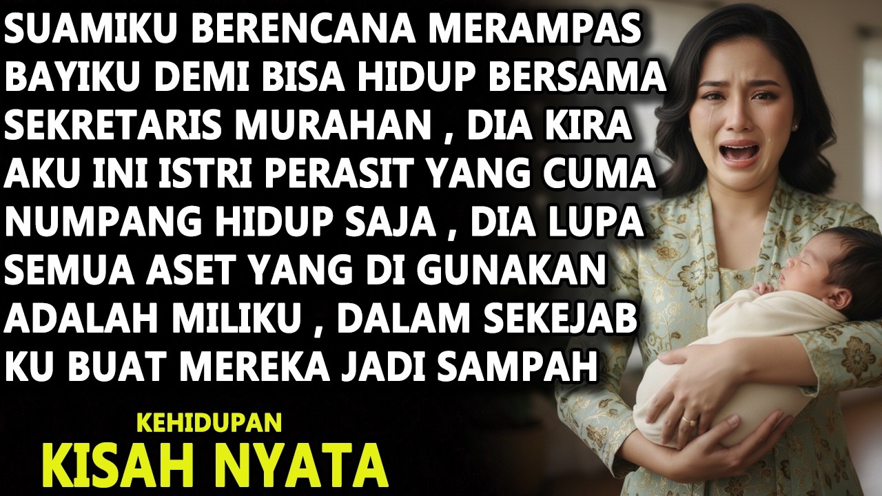 SUAMI & PELAKOR PAMER HARTA DI DEPANKU DIA TAK TAHU SEMUA ASET ITU ATAS NAMAKU , AKAN KU BALAS DIA !