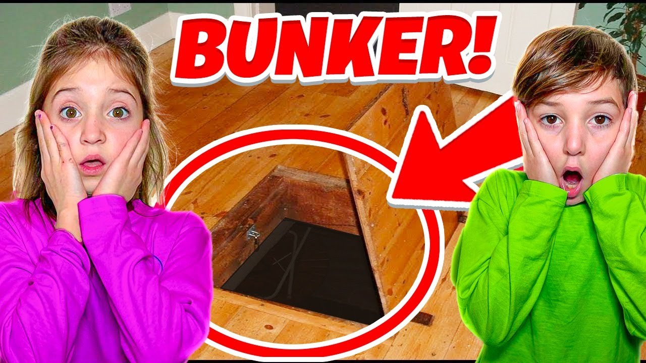 FIGLIACHIARA E FIGLIODIEGO SCOPRONO UN BUNKER SEGRETO NELLA NOSTRA NUOVA CASA CON PAPÀANTONIO!