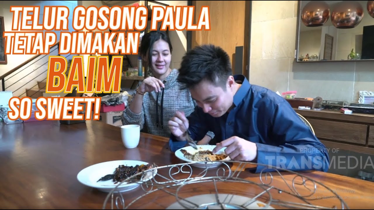 Walaupun Telur Gosong, Baim Tetep Makan Masakan Paula | KELUARGA BOSQUE (10/7/20) P2