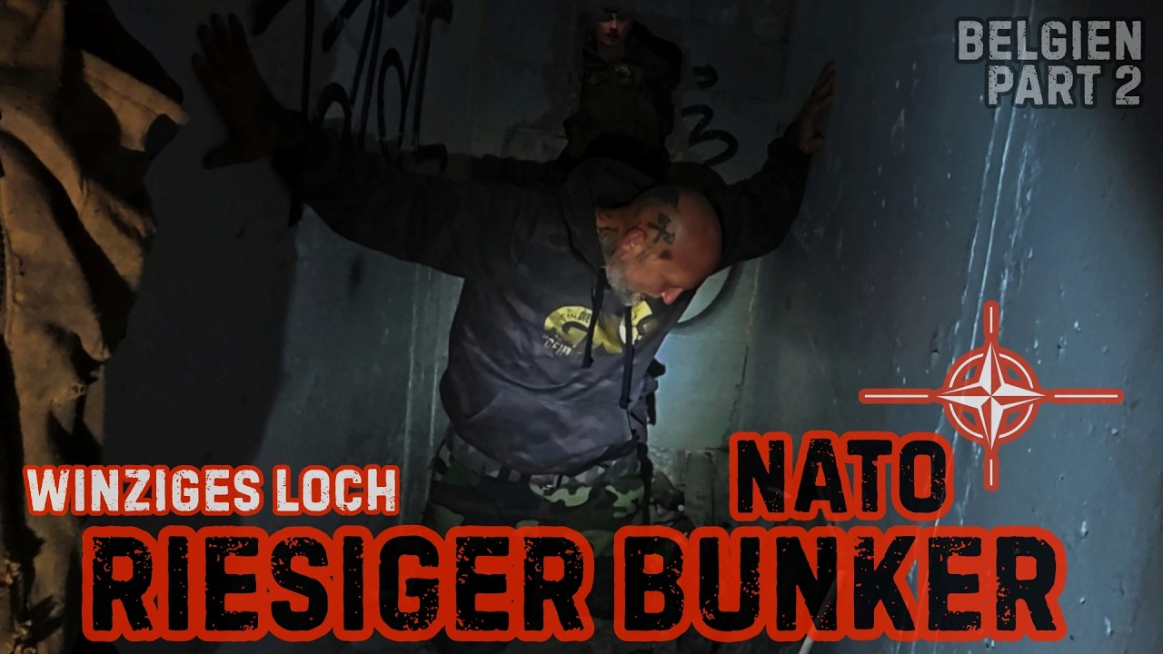 Winziges Loch, riesiger NATO Bunker - Belgien Teil 2 mit Urban Relics - Lost Place - 03.02.2026