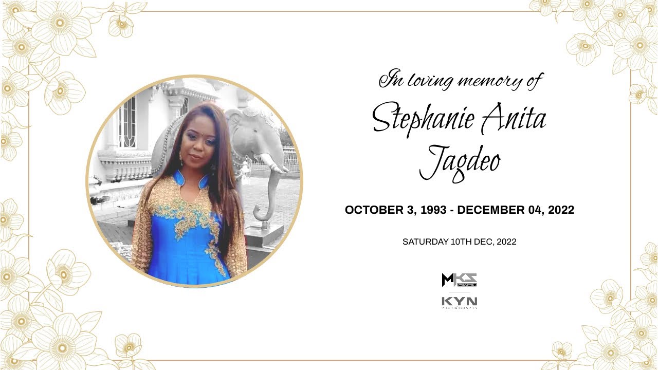 Celebrating the Life of Anita Jagdeo - Cremation Ceremony