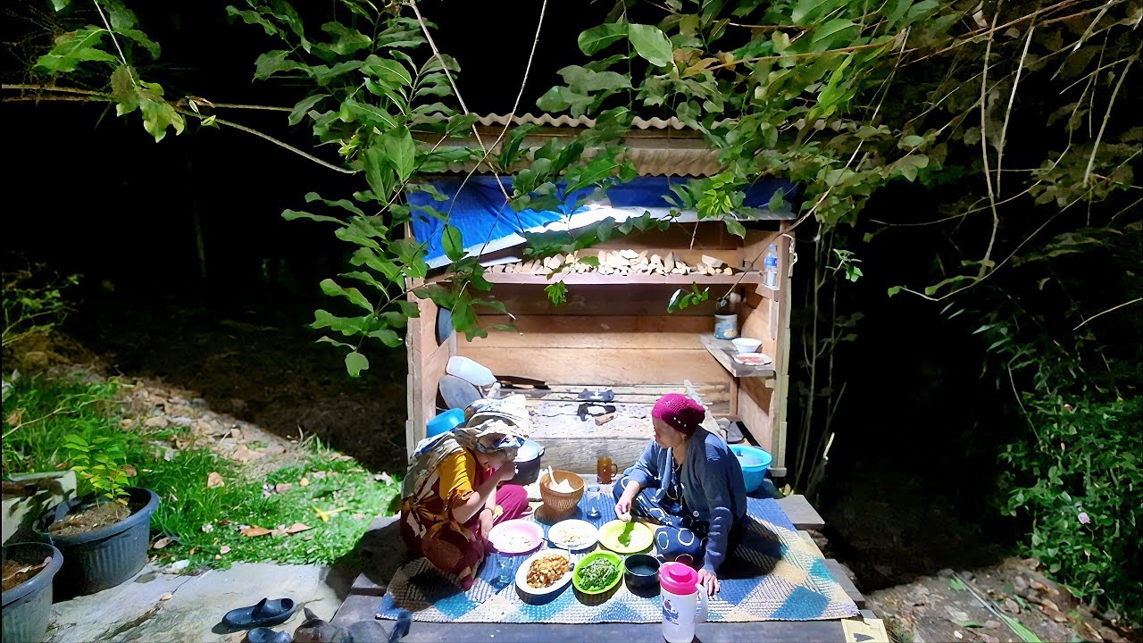Sehari Berbuka Puasa Bersama ibu | Ramadan in a Remote Borneo Village