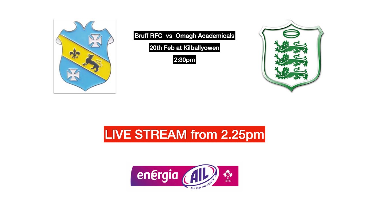 Bruff RFC  vs  Omagh Academicals