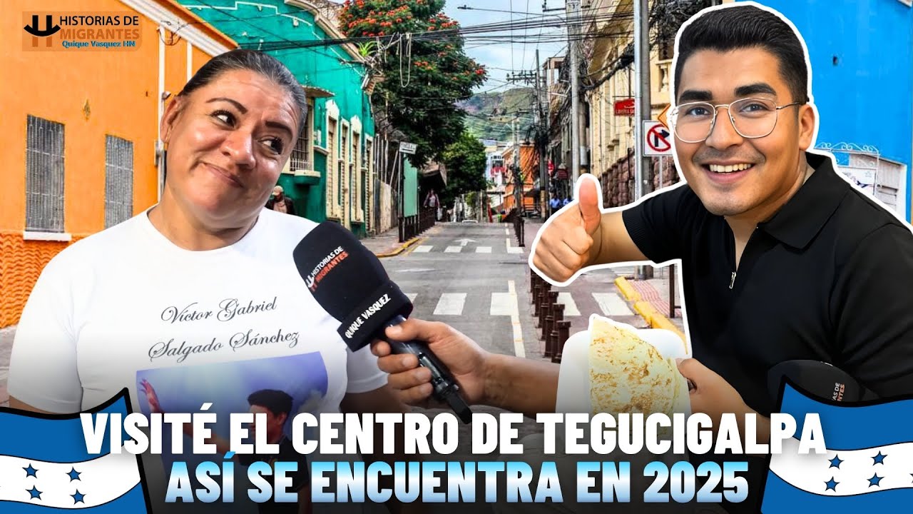 Así es como se vive en el centro de Tegucigalpa en pleno 2025