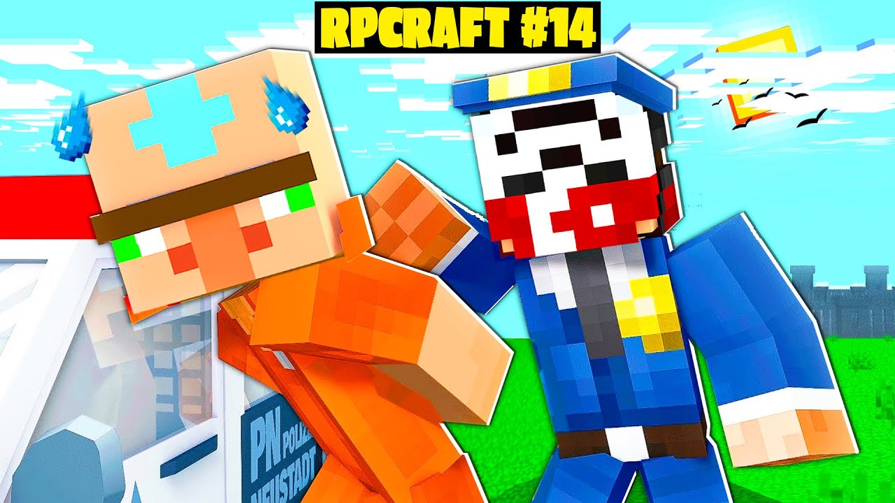 TERS MASKE POLİS OLUYOR !! - RPCRAFT #14- Minecraft