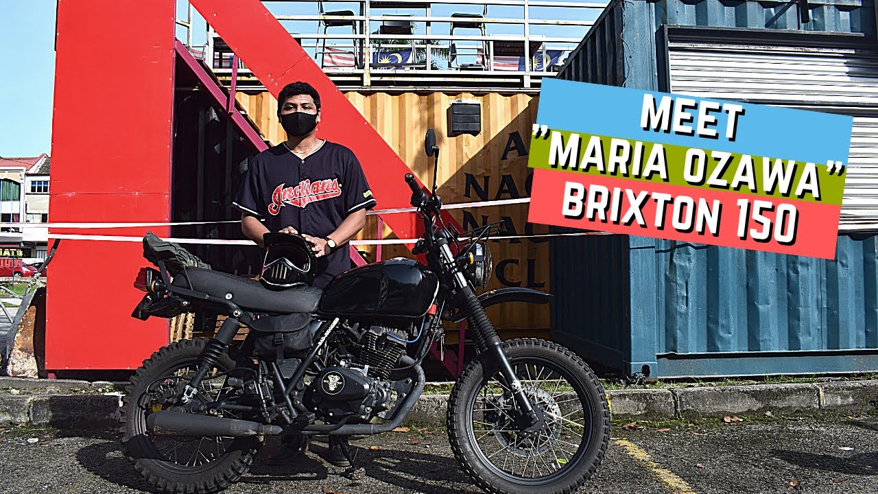 BRIXTON 150 CUSTOM TRACKER BY AMIRUL J ADIPATI
