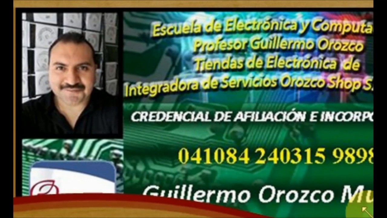 Que te hace mejor técnico 10 programa tv 22 Marzo 2017 Prof Guillermo Orozco