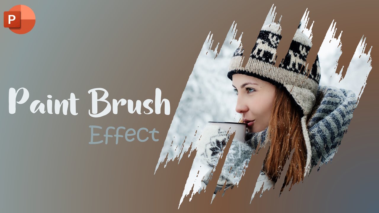 Paintbrush effect in PowerPoint (1/4) | Brush effect in PowerPoint