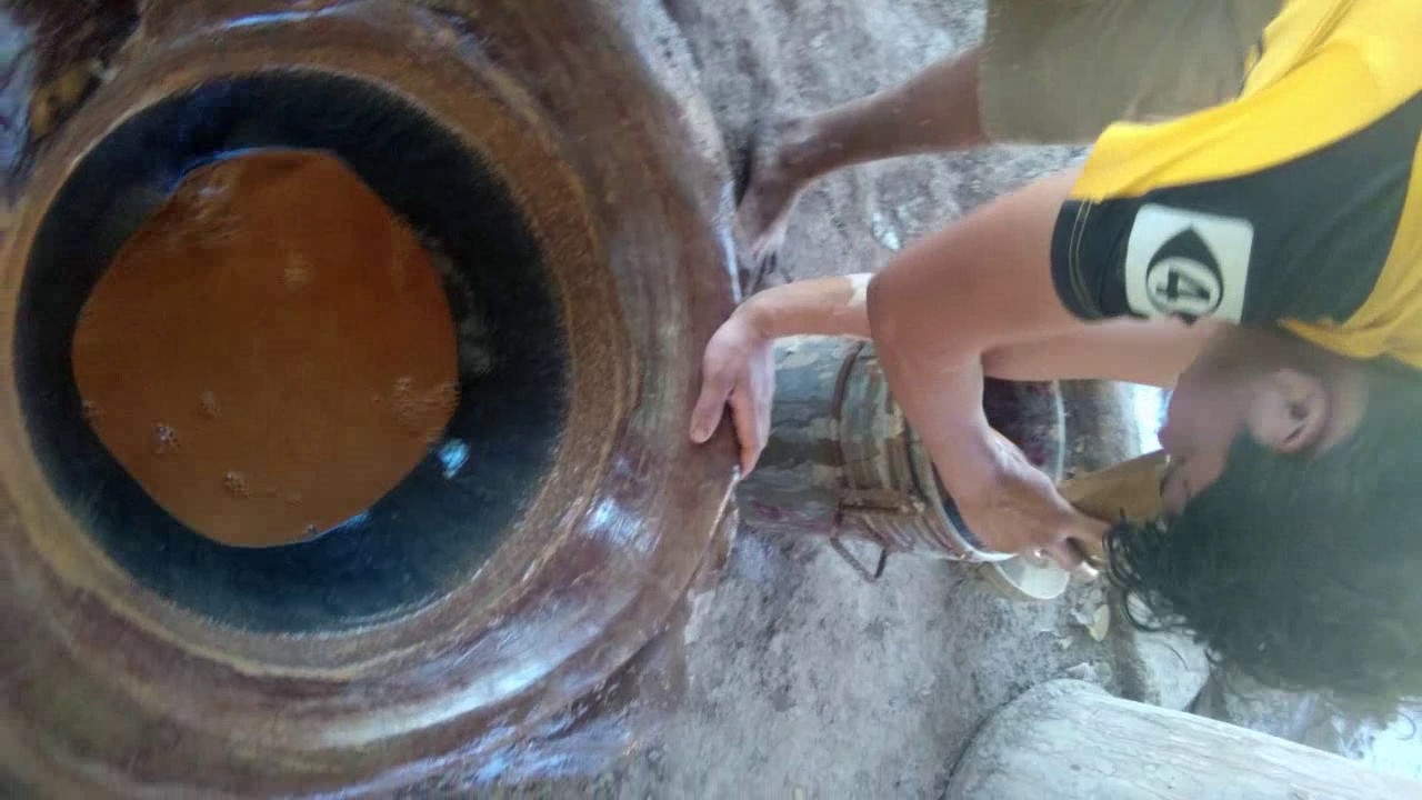 Proceso de extracción de oro artesanal