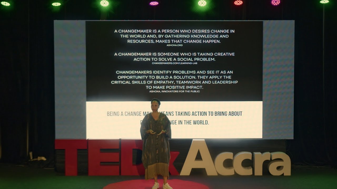 Creative Entrepreneurship: A Mindset for Change | Stefania Manfreda | TEDxAccra