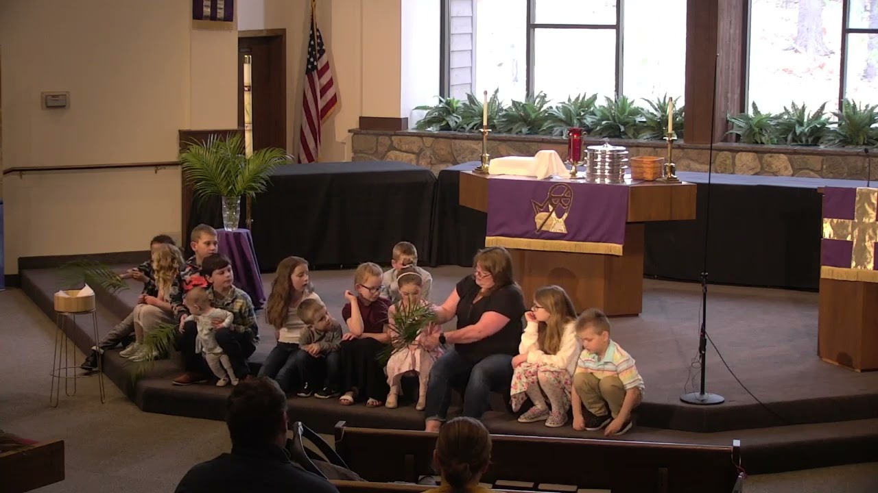 Celebrating Jesus Palm Sunday Children's Sermon April 10, 2022