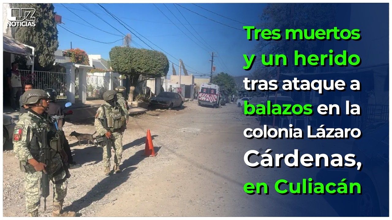Así fue la balacera en la Lázaro Cardenas donde asesinaron a tres personas en Culiacán.
