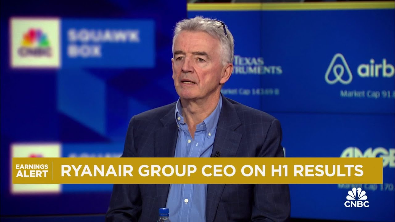 Ryanair CEO Michael O'Leary: Boeing delays are good for business as a shareholder, but bad as CEO