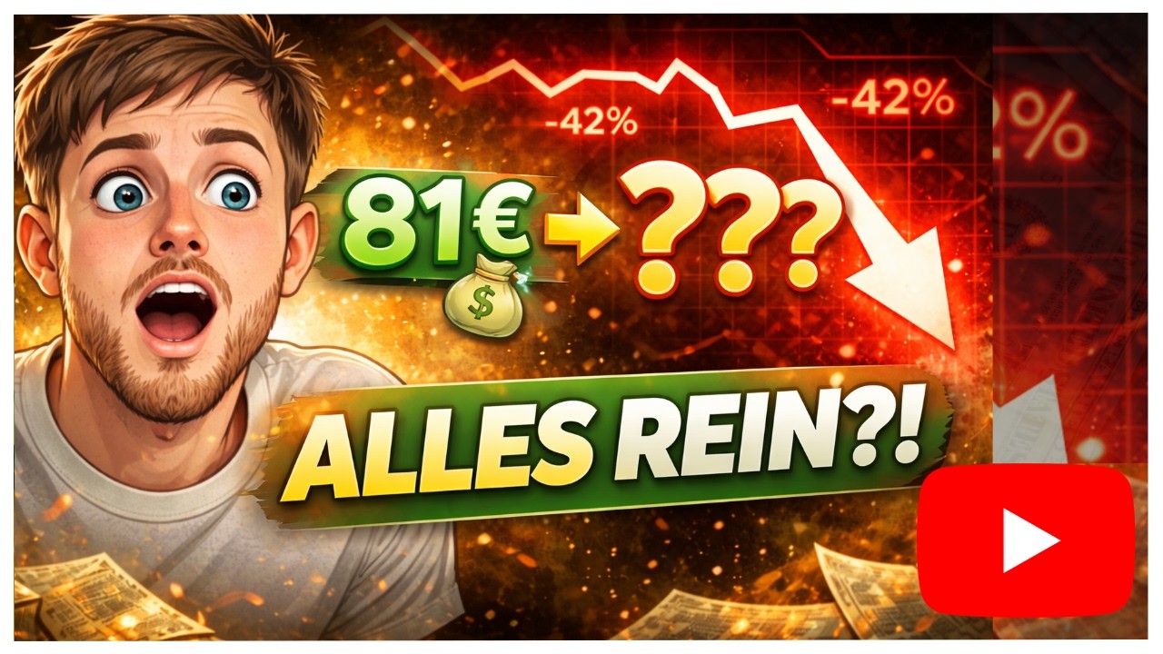 Ich investiere mein YouTube Geld&hellip; das ist passiert 😳