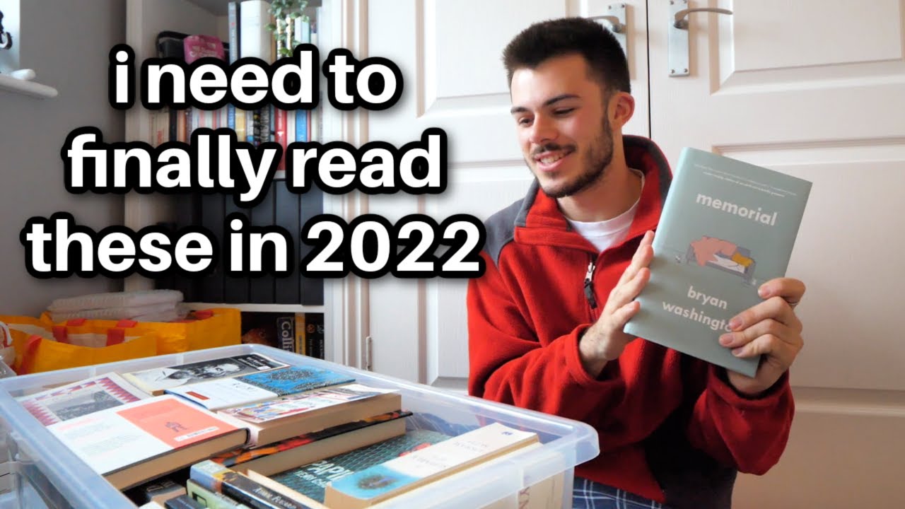 sorting through books i bought but haven't read yet