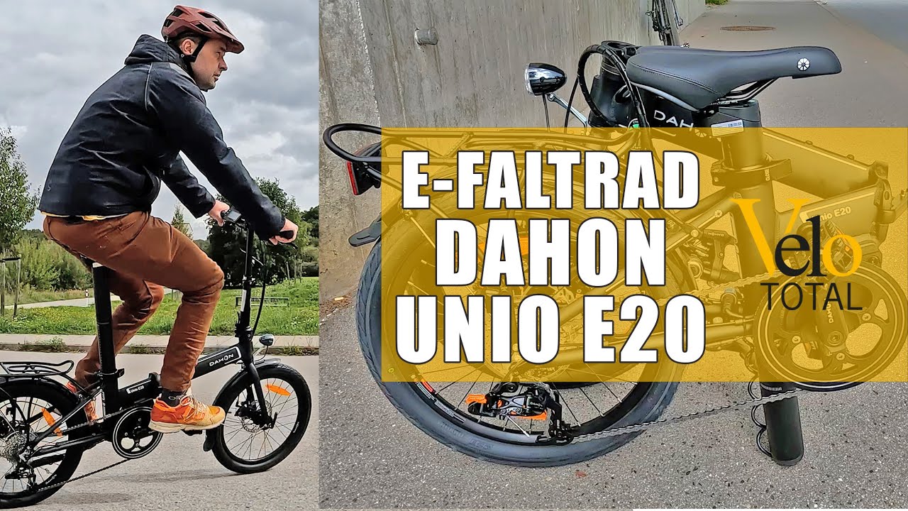 E-FALTRAD DAHON UNIO E20 - Klein, fein und mit kräftig Anschub