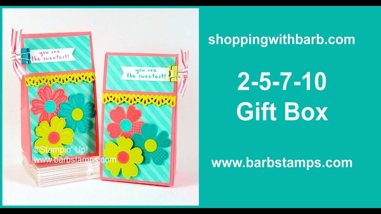 Adorable 2-5-7-10 Gift Box Tips and Tricks