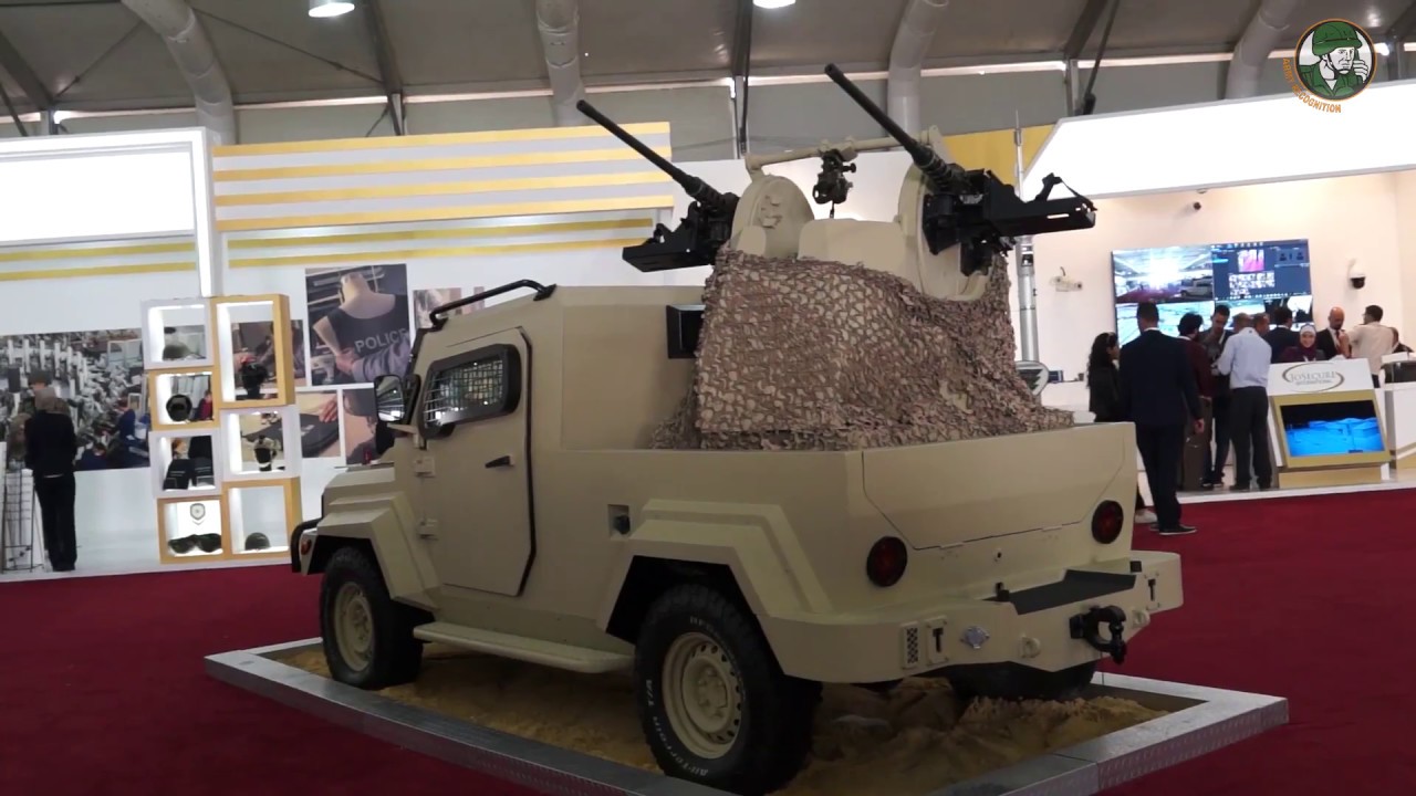 SOFEX 2018 KADDB armoured vehicles and artillery systems Jordan defense industry