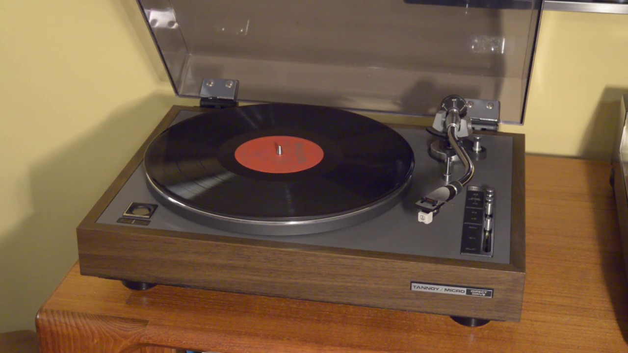 Tannoy Micro TM44DD Manual Turntable (Micro Seiki DD-1) Vintage 1975