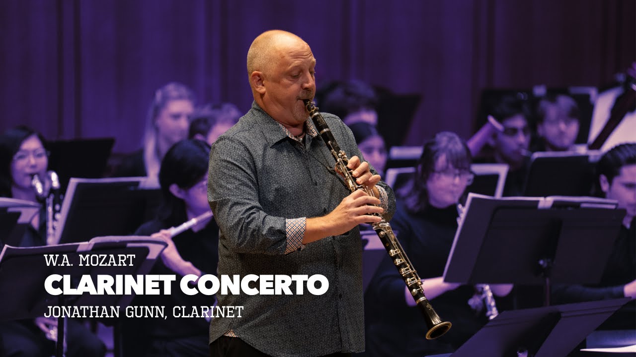Mozart: Clarinet Concerto, with Jonathan Gunn