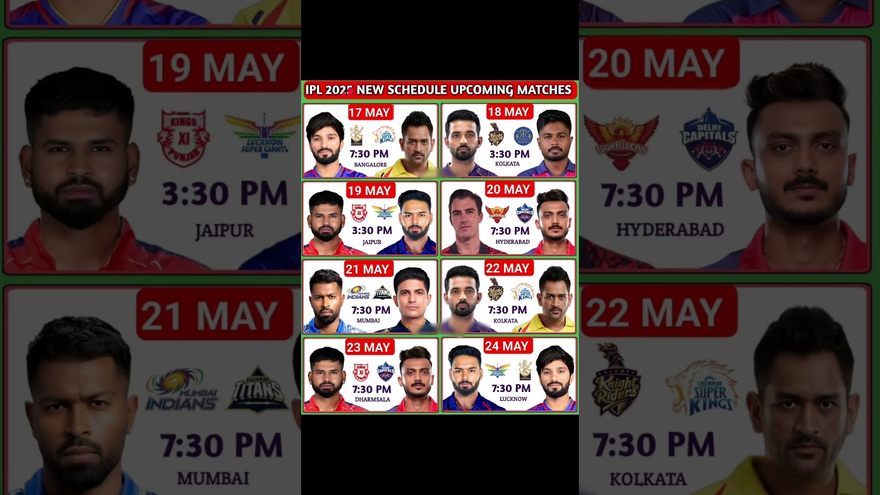 Ipl 2026 Schedule Matches All #schedule #matches #ipl2026 #ipl #viral #schedule1 #rcbvscsk