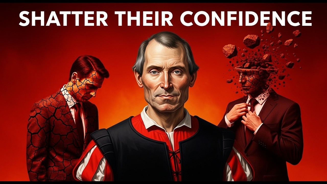 How to Shatter Anyone’s Confidence Before They Compete With You - Machiavelli