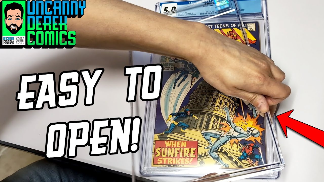 How to Open a CGC Slab - It's Easy!