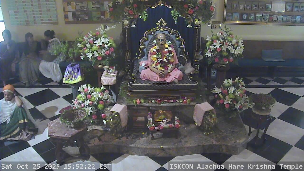 LIVE Broadcast - ISKCON Alachua Hare Krishna Temple
