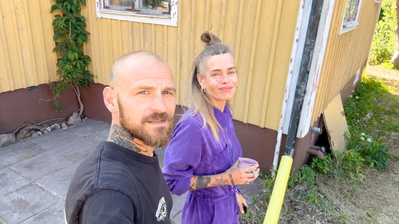 Clearing Our Overgrown Garden | First Steps to a Swedish Homestead (E.P 12)