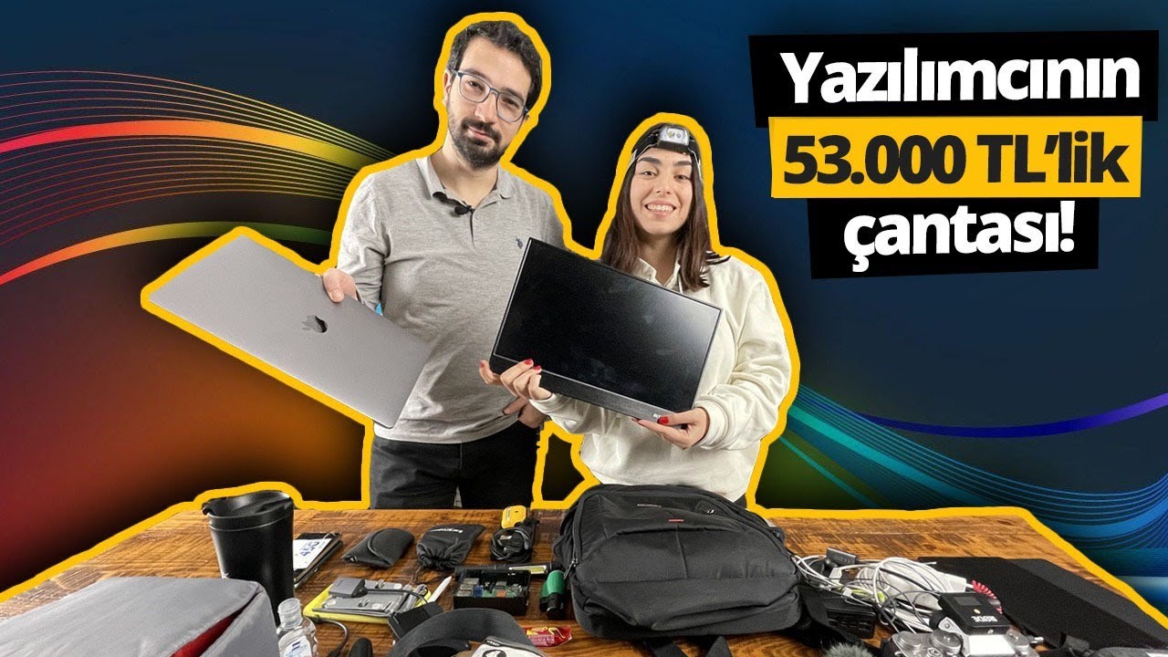 Yazılımcı Ayhan'ın 53.000 TL'lik çantasında ne var? İnşallah çalınmaz 😅
