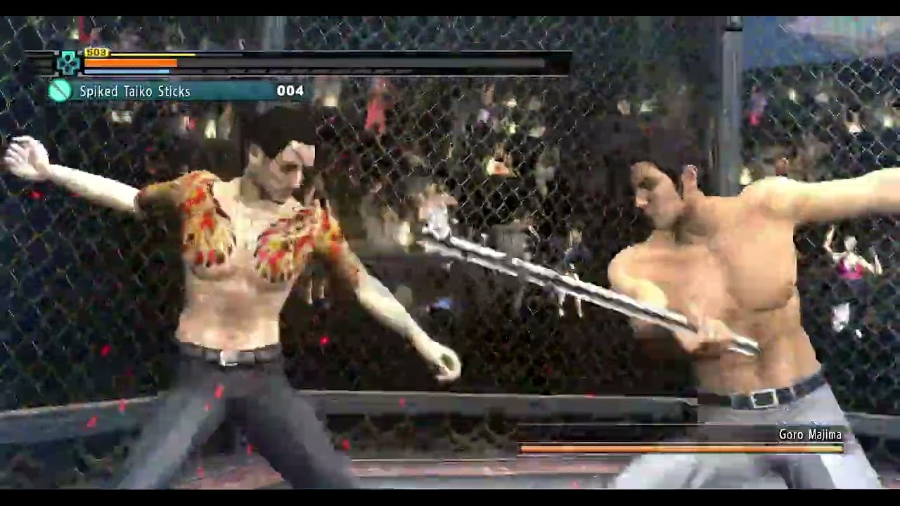 Yakuza 3 Majima round 2 Legend No damage