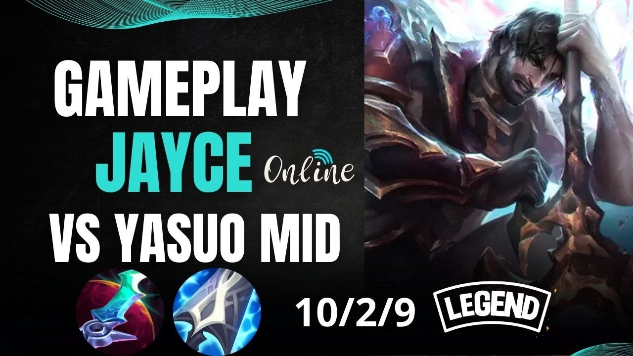 Jayce vs Yasuo MID – Matchup completo 10/2/9  + gameplay insana | LoL BR 2026