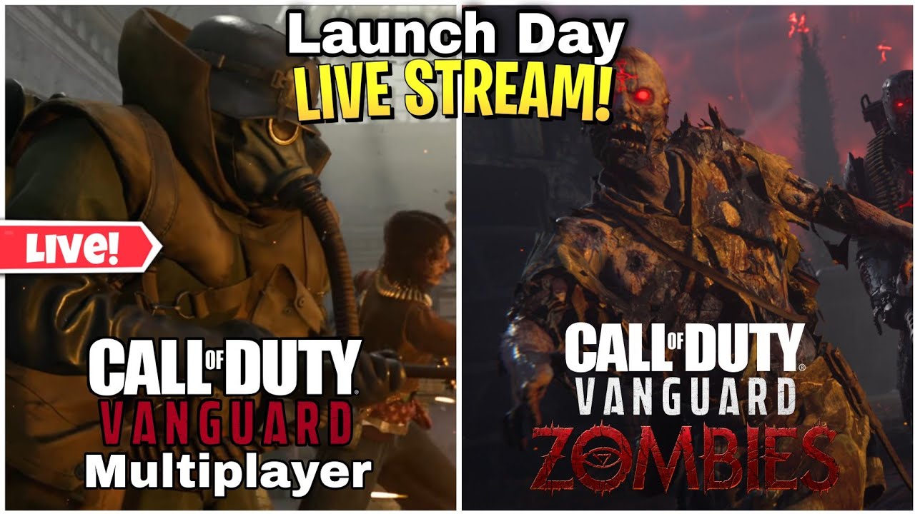 CALL OF DUTY VANGUARD Launch Day - *NEW* Multiplayer, Zombies, & The Road to Atomic / Dark Aether