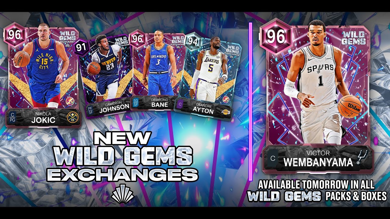 2K СОШЛИ С РАЗУМА!?!? PINK DIAMOND WEMBY + PG JOKIC WILD GEMS в NBA 2k26 MYTEAM!