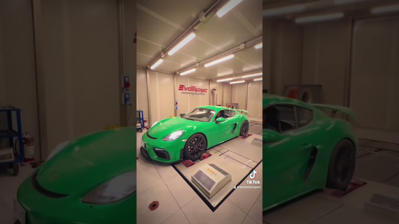Porsche Cayman GT4 / Stage1+ / Cat-Back @tflitaly1237 + Air Intake BMC / ECU Stage1+ OPF Delete