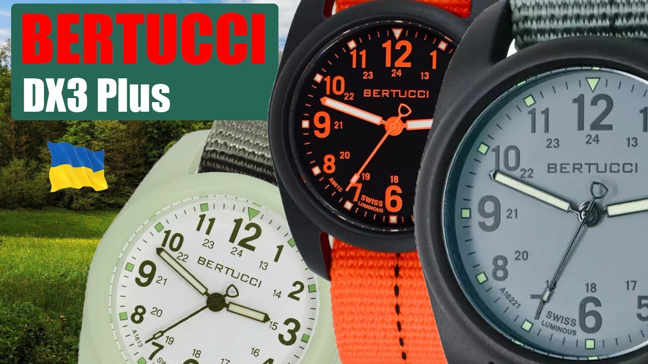 Bertucci DX3 Plus | Американские Полевые Часы