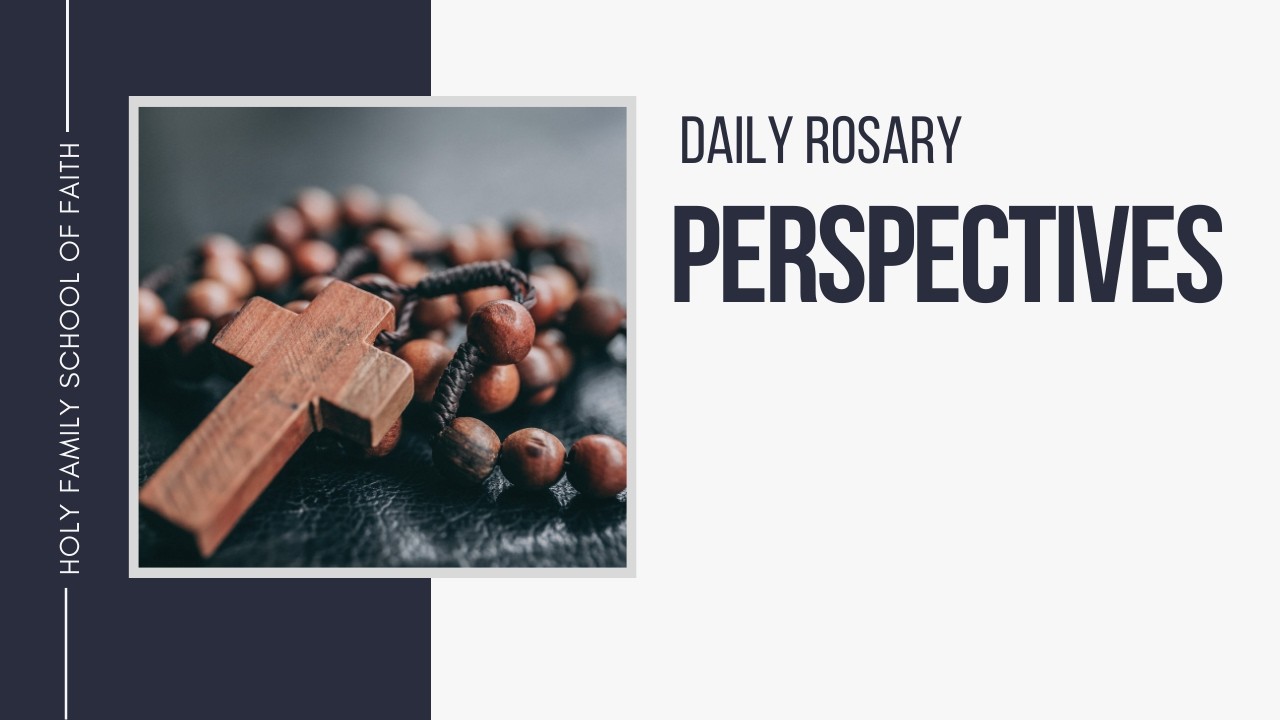 [Daily Rosary Meditations] Perspectives