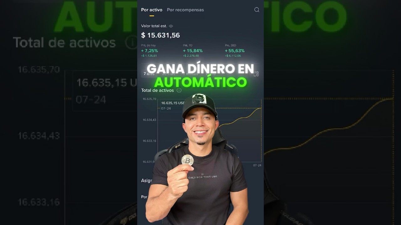 C&oacute;mo Ganar Dinero en autom&aacute;tico con Binance (sin saber de trading) #criptomonedas