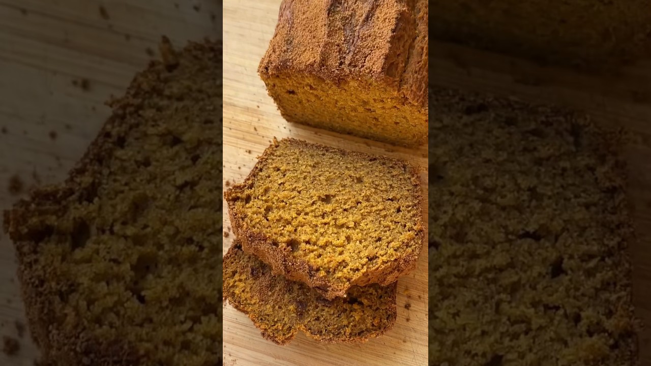 Healthy Pumpkin Bread | Eating Bird Food #recipe #pumpkinbread #pumpkin