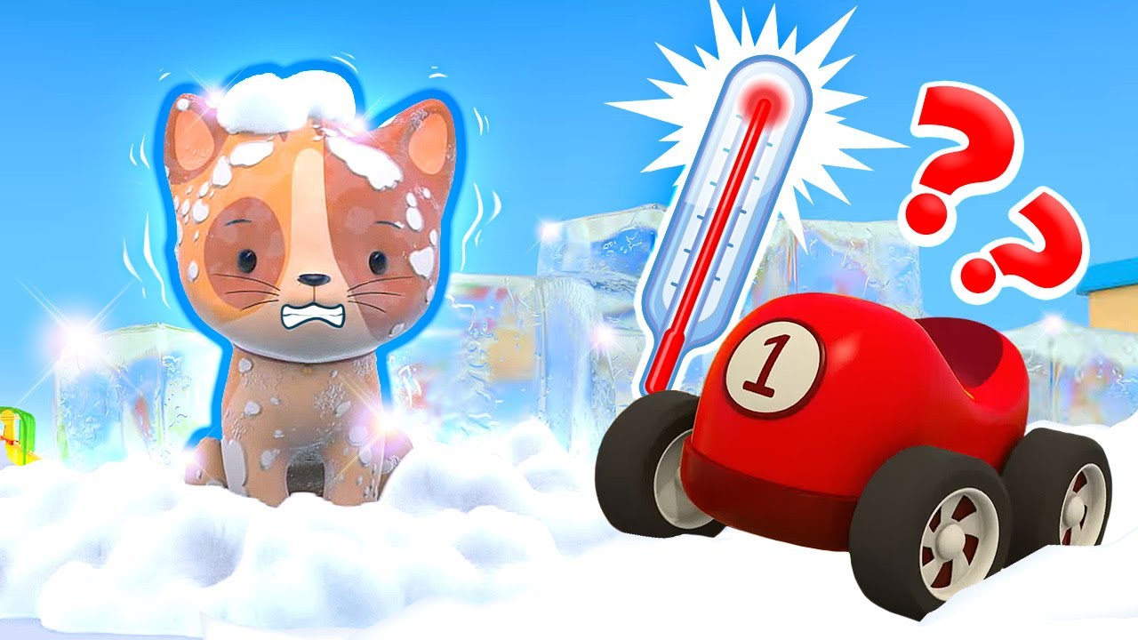 Helper Cars save the day. Animals need help! Racing cars for kids. Car cartoons for kids.