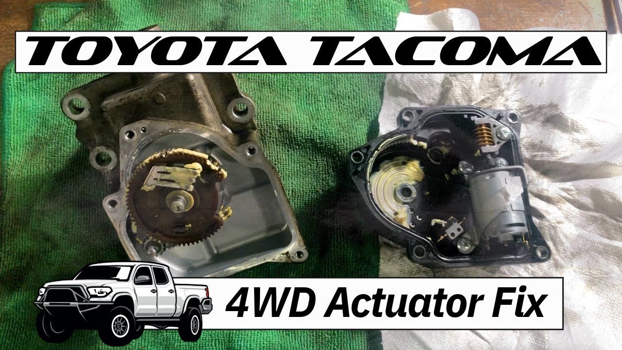 2007 Toyota Tacoma 4WD Actuator Fix