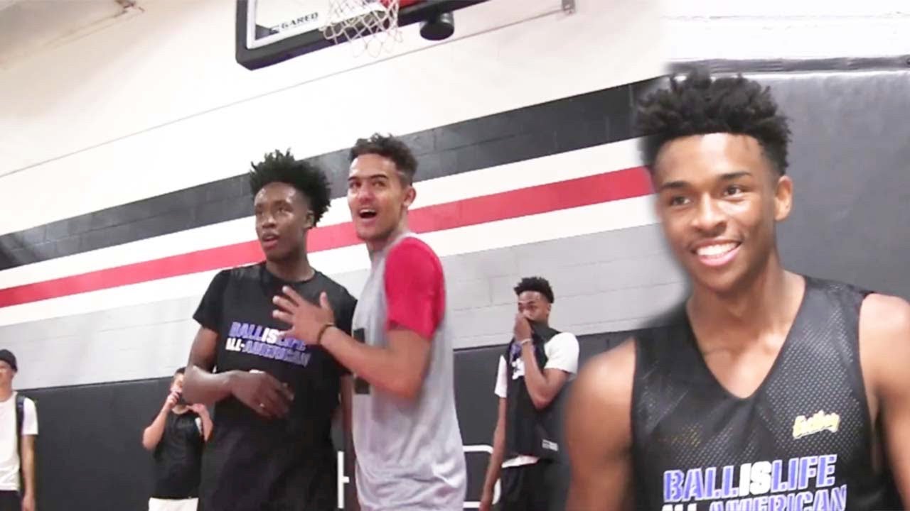 Trae Young BATTLES Collin Sexton & Jaylen Hands in a Competitive One on One