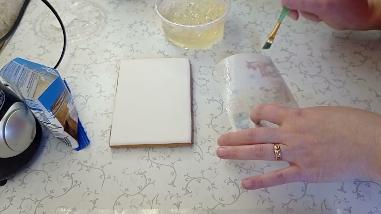 ПРЯНИК С ВАФЕЛЬНОЙ КАРТИНКОЙ! Пряничное ПИСЬМО!